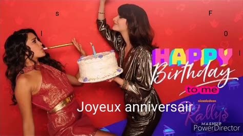 happy birthday to me traduction